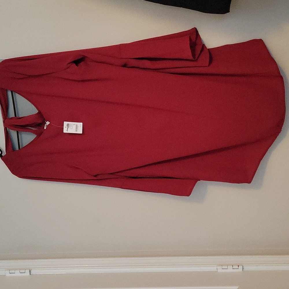 💃🏻NEW WITH TAGS💃🏻 Rustic Red dress